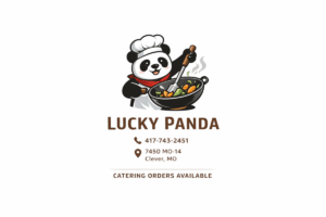 lucky panda logo